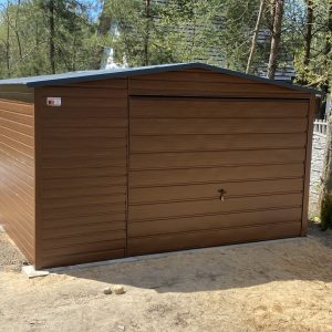 Garaż blaszany 5x6 + Drzwi