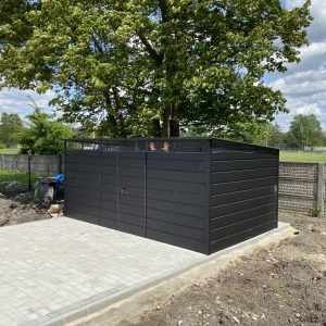 Wiata śmietnikowa 5x3