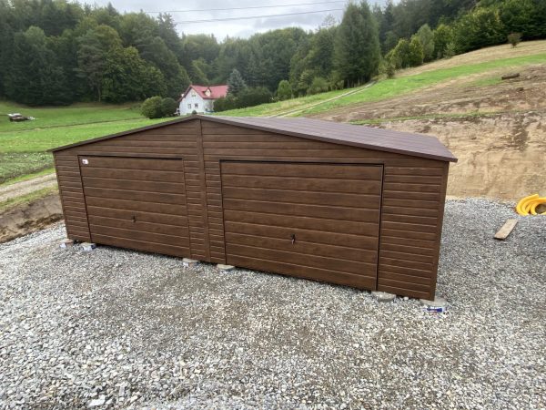 Garaż blaszany 8 x 7 - obrazek 2