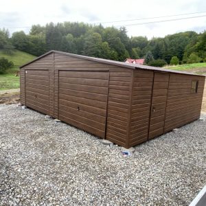 Garaż blaszany 8 x 7