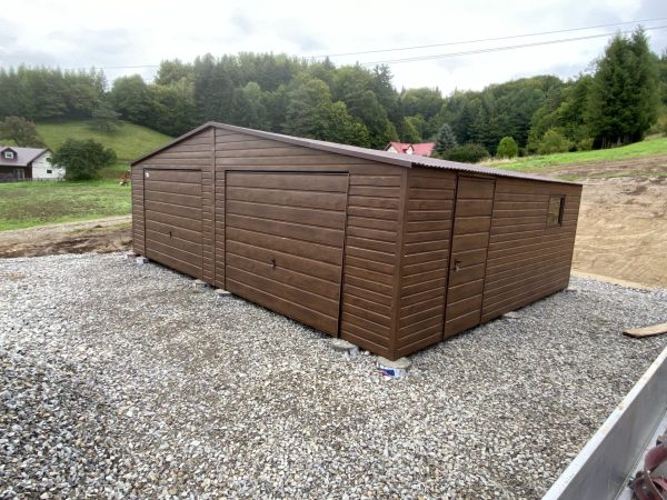 Garaż blaszany 8 x 7