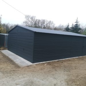 Garaż blaszany 6x7 konstrukcja ocynk