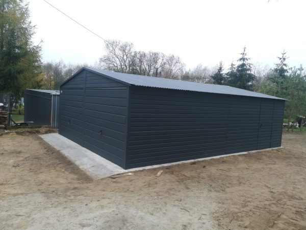 Garaż blaszany 6x7 konstrukcja ocynk