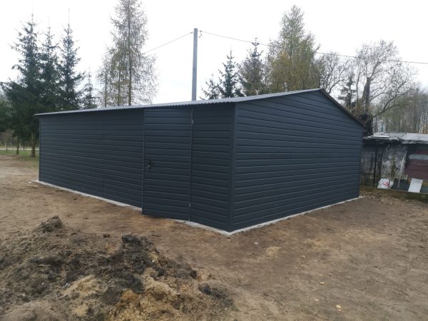 Garaż blaszany 6x7 konstrukcja ocynk - Image 4